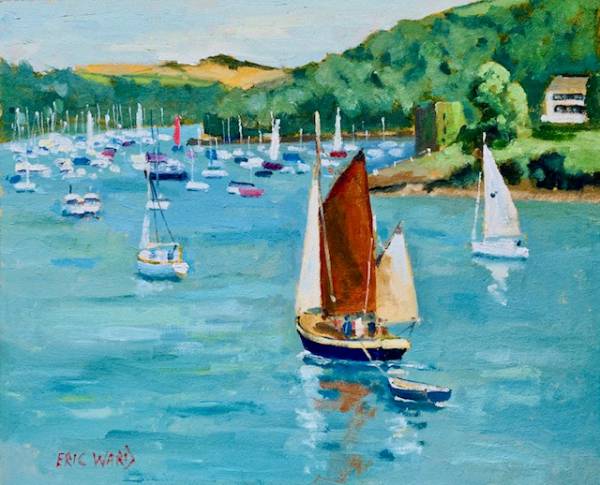 - Oil on Board, Painting by Eric Ward, measuring 25 x 30 cm (H x W) framed at 42 x 47 cm £425